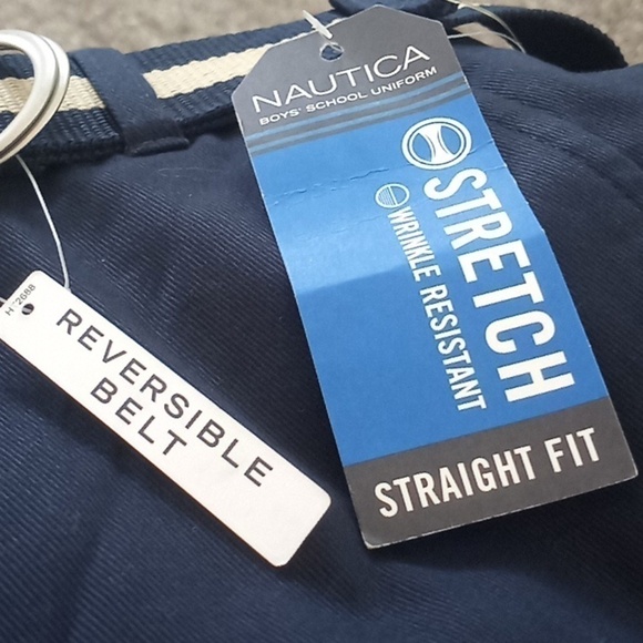 NAUTICAL School Uniform Pants 16 Husky - Picture 4 of 6